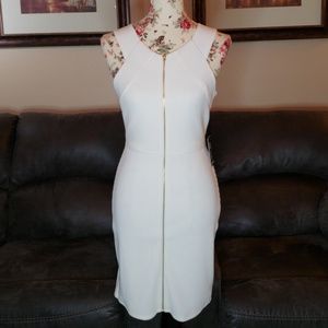 💋 Express Sleeveless Full Zip Front Ribbed Dress